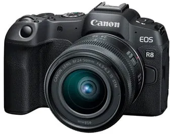Canon EOS R8 Runko + RF 24-50mm F4.5-6.3 IS STM