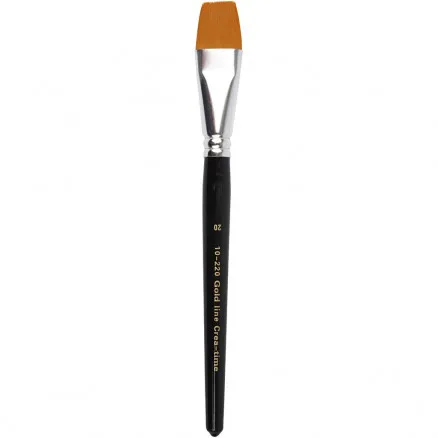 Gold Line -siveltimet, P: 21 cm, L: 24 mm, litteä, 6 kpl/6 pkt.