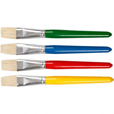 Lasten siveltimet, litteät, P: 19 cm, L: 20 mm, 4 kpl/1 pkt.
