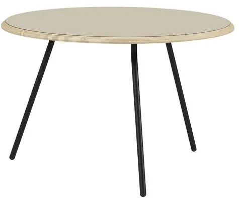 Woud Soround Soffapöytä Beige Laminaatti Ø75 H49