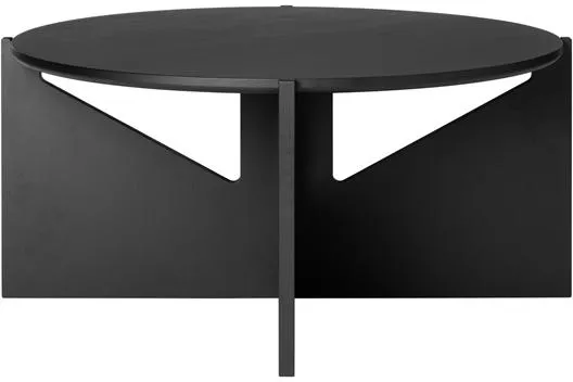 Kristina Dam Studio Simple Sohvapöytä XL Musta Lakattu Tammi