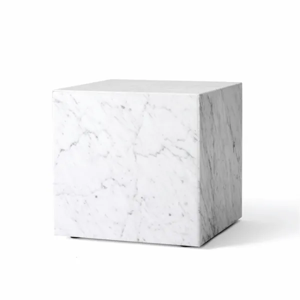 Audo Plinth Kuutiomainen Carraran marmoripöytä